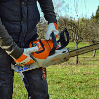 STIHL MSA 220 C-B Аккумуляторная пила STIHL, шина R 35 см, цепь 63 PS 12512000148, Пилы цепные аккумуляторные Штиль